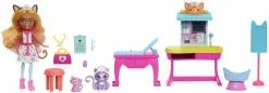 MATTEL ENCHANTIMALS - POUPEE ET COFFRET BETES CITADINES CABINET DU DOCTEUR CHAT -Pas Cher JoueClub Magasin 02a9e797ebfbe2b7ba3a87b361add631f5a2f662 41107671 02