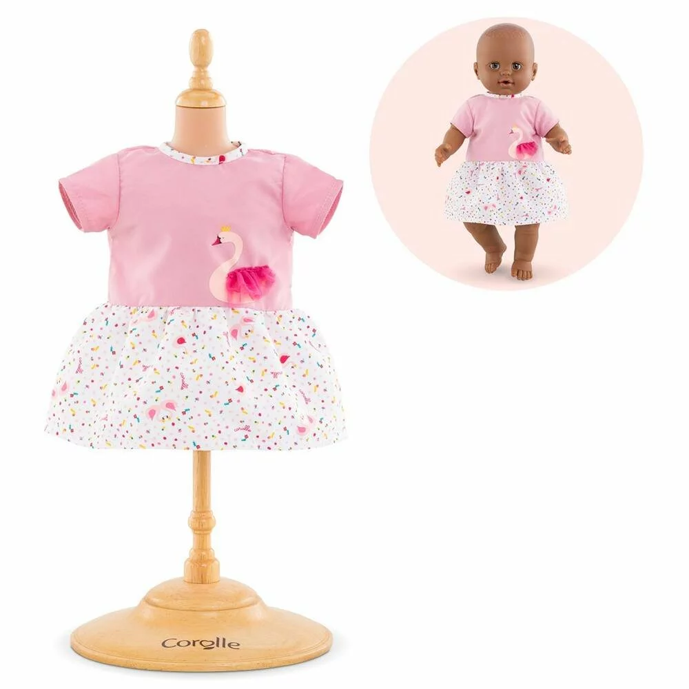 ROBE CYGNES DE TENDRESSE 36 CM COROLLE VETEMENTS 1 ROBE CYGNES DE TENDRESSE 36 CM COROLLE VETEMENTS