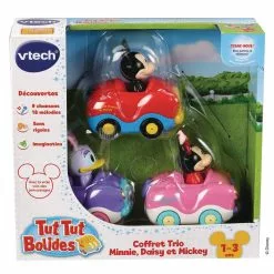 VTech COFFRET VEHICULE TRIO MINNIE/MICKEY - CABRIO MINNIE + CABRIO DAISY + CABRIO MICKEY -Pas Cher JoueClub Magasin 0853a2189b49475f72f7ce14fd4f27f9b2a4d2eb 02081390 02