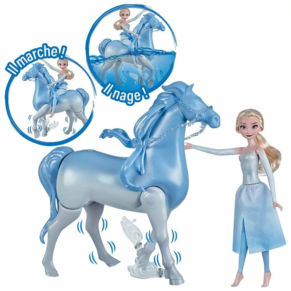 Hasbro LA REINE DES NEIGES - POUPEE ELSA 30 CM ET SON CHEVAL NOKK 23 CM INTERACTIF 1 Hasbro LA REINE DES NEIGES - POUPEE ELSA 30 CM ET SON CHEVAL NOKK 23 CM INTERACTIF