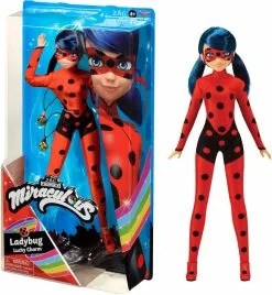 Bandai MIRACULOUS POUPÉE 26 CM- LADYBUG LUCKY CHARM