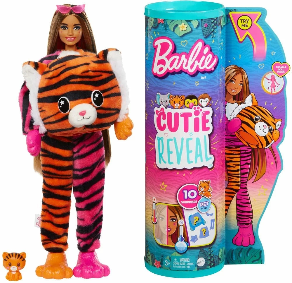 MATTEL BARBIE CUTIE REVEAL TIGRE 1 MATTEL BARBIE CUTIE REVEAL TIGRE