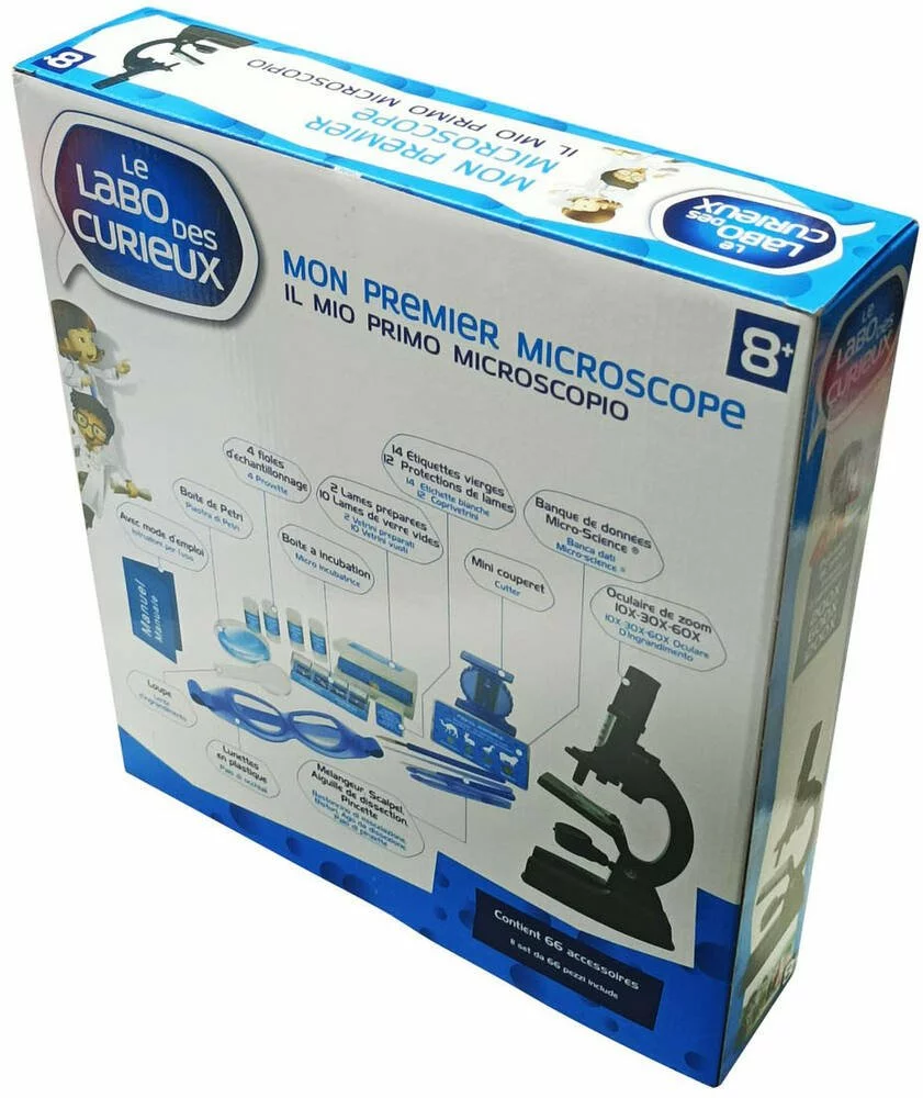 LE LABO DES CURIEUX MON PREMIER MICROSCOPE 3 LE LABO DES CURIEUX MON PREMIER MICROSCOPE – Image 3