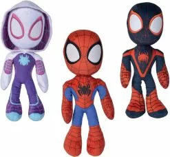 SIDJ MARVEL - PELUCHE SPIDEY & FRIENDS PHOSPHORESCENT 25 CM