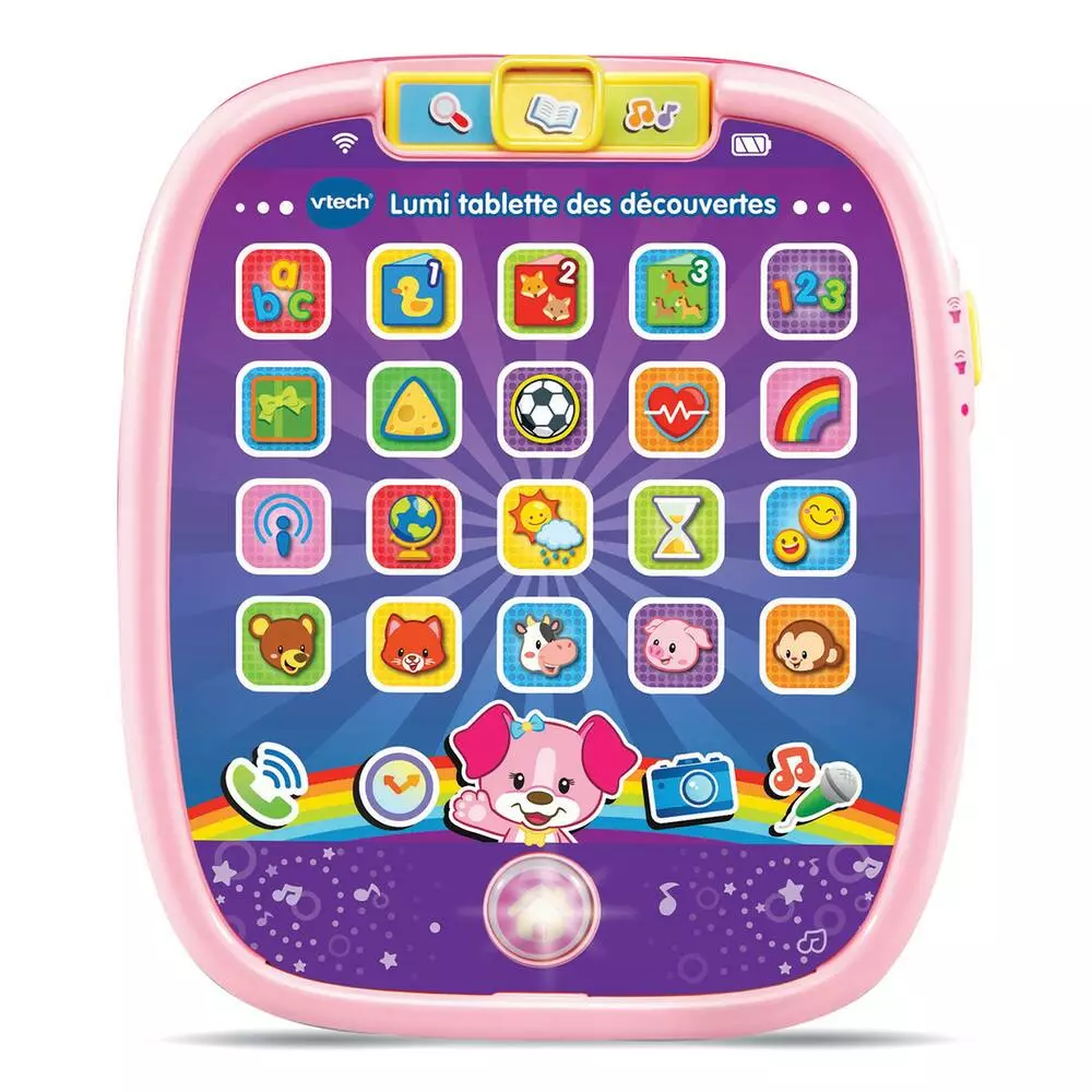 VTech LUMI TABLETTE DES DECOUVERTES ROSE 1 VTech LUMI TABLETTE DES DECOUVERTES ROSE