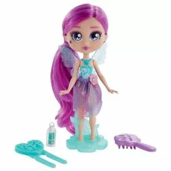 Funrise POUPEE BRIGHT FAIRY FRIENDS - FEE 17 CM DANS SA JARRE LUMINEUSE