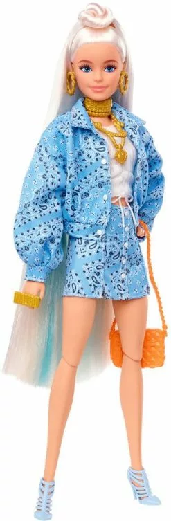 MATTEL BARBIE EXTRA BLONDE BANDANA -Pas Cher JoueClub Magasin 127848d7245e499a800f14a20662d3aac5e53b60 41060256 04