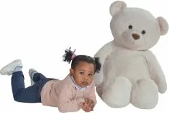 SIDJ PELUCHE OURS BEIGE 1 M - ASSIS 60 CM