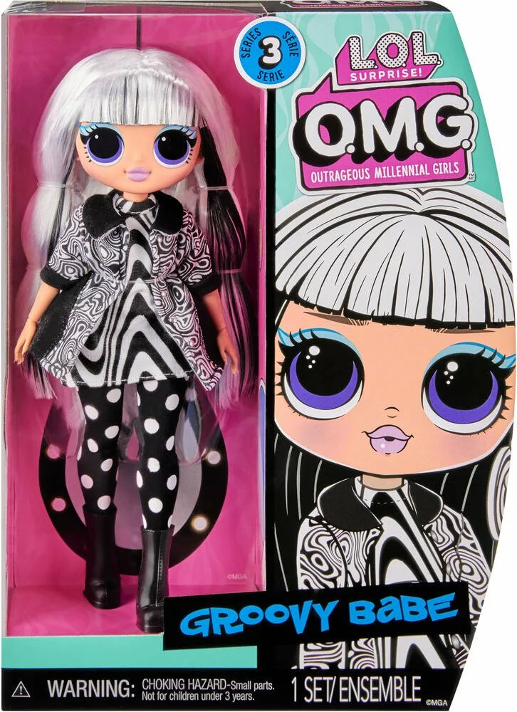 LOL SURPRISE OMG POUPEE GROOVY BABE 25 CM 4 LOL SURPRISE OMG POUPEE GROOVY BABE 25 CM – Image 4