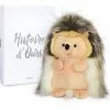 HISTOIRE D'OURS PELUCHE CHOUPISSON LE HERISSON 30 CM