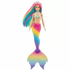 MATTEL POUPEE BARBIE SIRENE MAGIQUE ARC-EN-CIEL -Pas Cher JoueClub Magasin 1b4ec2eba408c1d275868820161136bbdae7c7a7 10022551 04
