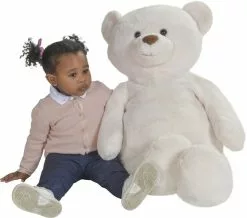 SIDJ PELUCHE OURS BEIGE 1 M - ASSIS 60 CM -Pas Cher JoueClub Magasin 1ca8c6c40f4c7166550c244a3a03f625d1b0c483 08027905 04