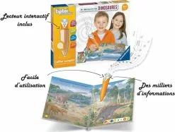 Ravensburger TIPTOI - COFFRET COMPLET LECTEUR INTERACTIF + LIVRE JE DECOUVRE LES DINOSAURES -Pas Cher JoueClub Magasin 1d13a02ef0e1b56b86a34ac1a2bb40ec886f5a8a 41053872 05