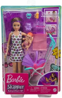 MATTEL BARBIE-COFFRET SKIPPER BABY-SITTER POUSSETTE AVEC POUPEE -Pas Cher JoueClub Magasin 1f64f59fd725acbdec4ec870b882c5dd66e3597f 41060067 06