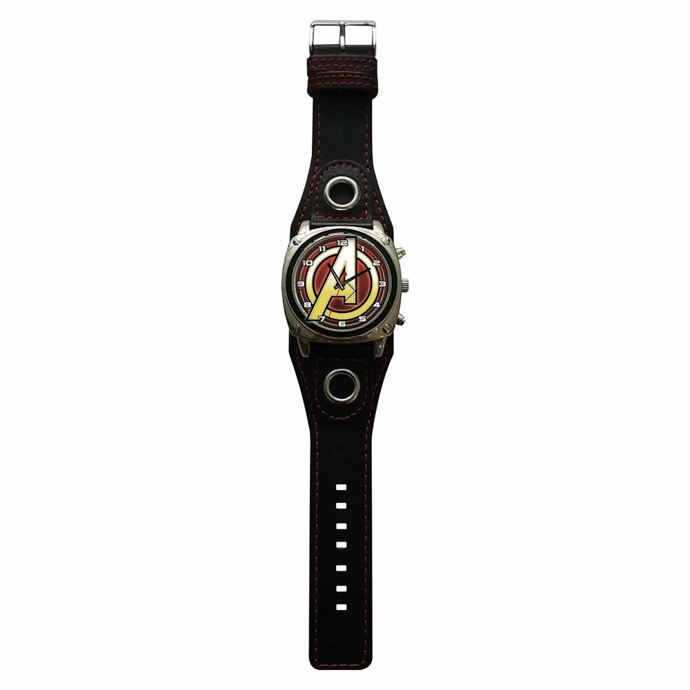 SIDJ MONTRE ANALOGIQUE DANS BOITE METAL AVENGERS 1 SIDJ MONTRE ANALOGIQUE DANS BOITE METAL AVENGERS