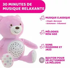 CHICCO PELUCHE OURSON PROJECTEUR BABY BEAR ROSE 8 CHICCO PELUCHE OURSON PROJECTEUR BABY BEAR ROSE -Pas Cher JoueClub Magasin 2216cf179dbd600d89d3709923bd9835e5cccc0b 02026976 03