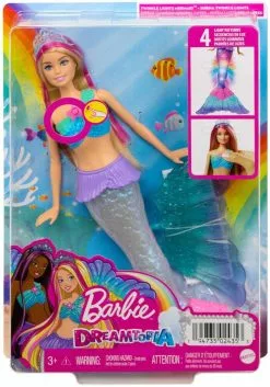 MATTEL BARBIE - POUPEE SIRENE LUMIERES DE REVE -Pas Cher JoueClub Magasin 22d3586ee6be106ef9b5fd2c5764436f741d0682 41004208 06