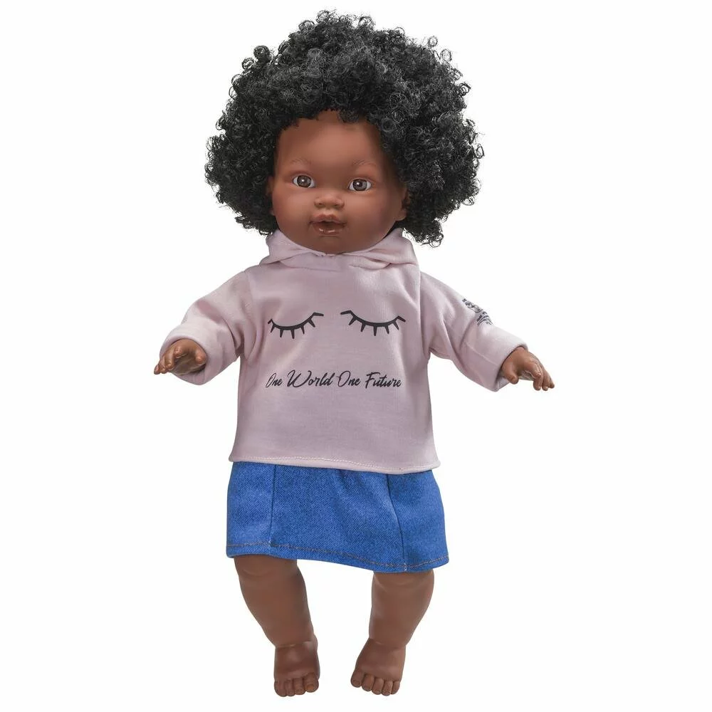 CERISE & CAPUCINE ENSEMBLE SWEAT YEUX ET JUPE - 38 CM ONE WORLD ONE FUTURE 2 CERISE & CAPUCINE ENSEMBLE SWEAT YEUX ET JUPE - 38 CM ONE WORLD ONE FUTURE – Image 2