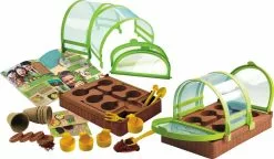 Clementoni MON JARDIN SOUS SERRE EN PLASTIQUE RECYCLÉ ET RECYCLABLE