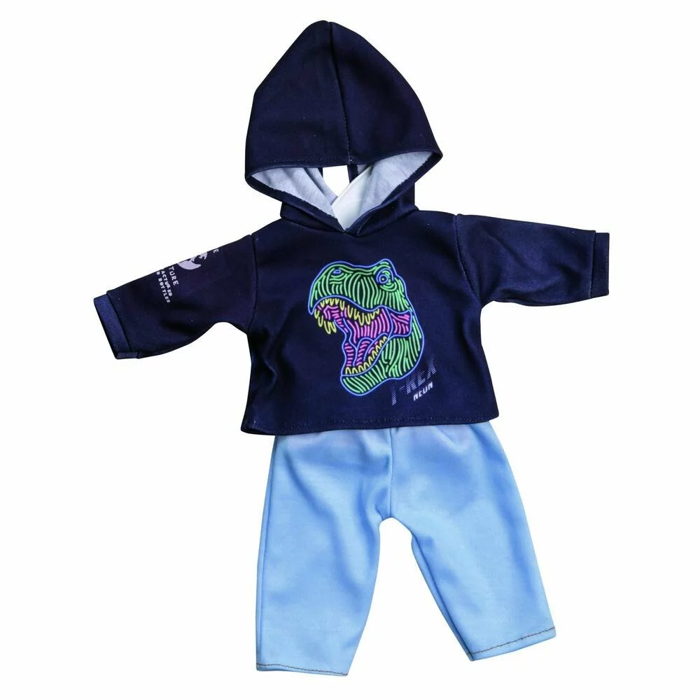 CERISE & CAPUCINE ENSEMBLE SWEAT DINOSAURE ET LEGGING - 38 CM ONE WORLD ONE FUTURE 1 CERISE & CAPUCINE ENSEMBLE SWEAT DINOSAURE ET LEGGING - 38 CM ONE WORLD ONE FUTURE