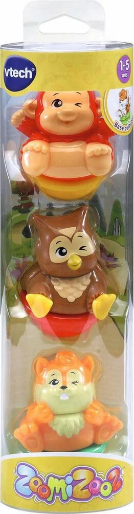 VTech ZOOMIZOOZ - TUBE TRIO ANIMAUX CULBUTO 1 VTech ZOOMIZOOZ - TUBE TRIO ANIMAUX CULBUTO