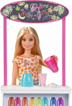 MATTEL BAR A SMOOTHIE DE BARBIE -Pas Cher JoueClub Magasin 35368a50815f9329316ec546c2711e4fa77f5418 10083009 03