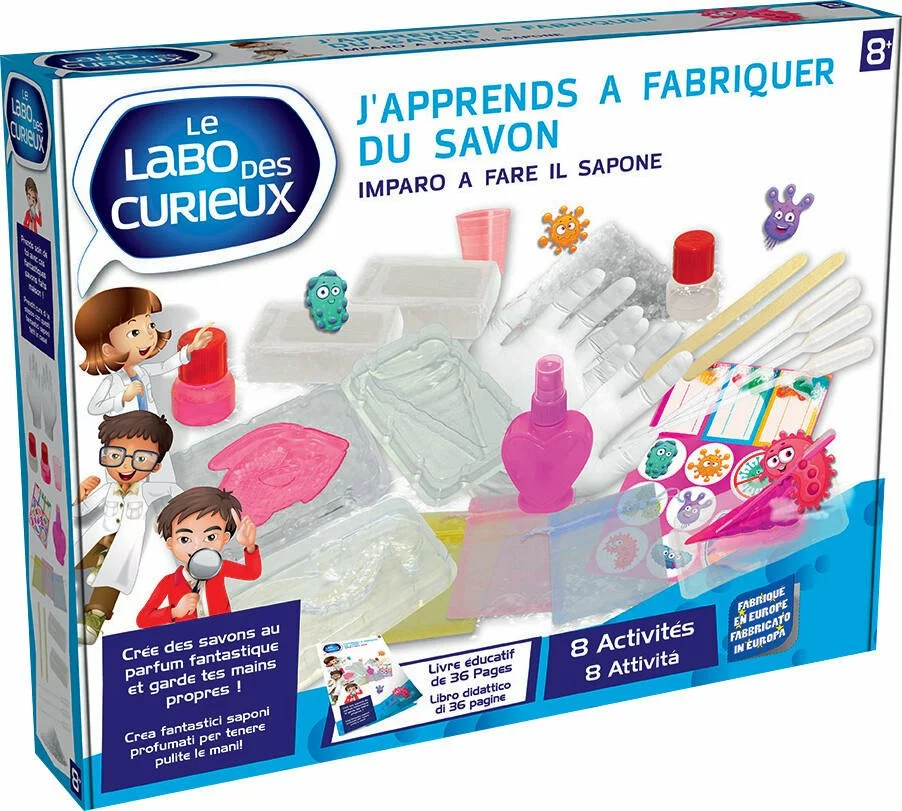 LE LABO DES CURIEUX J'APPRENDS A FABRIQUER DU SAVON 1 LE LABO DES CURIEUX J'APPRENDS A FABRIQUER DU SAVON