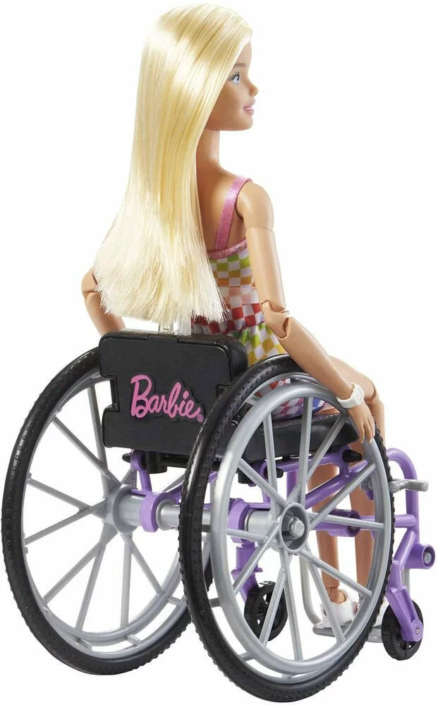 MATTEL BARBIE FAUTEUIL ROULANT BLONDE 5 MATTEL BARBIE FAUTEUIL ROULANT BLONDE – Image 5