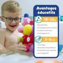 BLOCKAROO CASTLE CHATEAU BOITE DE 35 PIECES -Pas Cher JoueClub Magasin 3f053a1cab8c750f2f122a11500bd19afe3be9b4 02082440 06