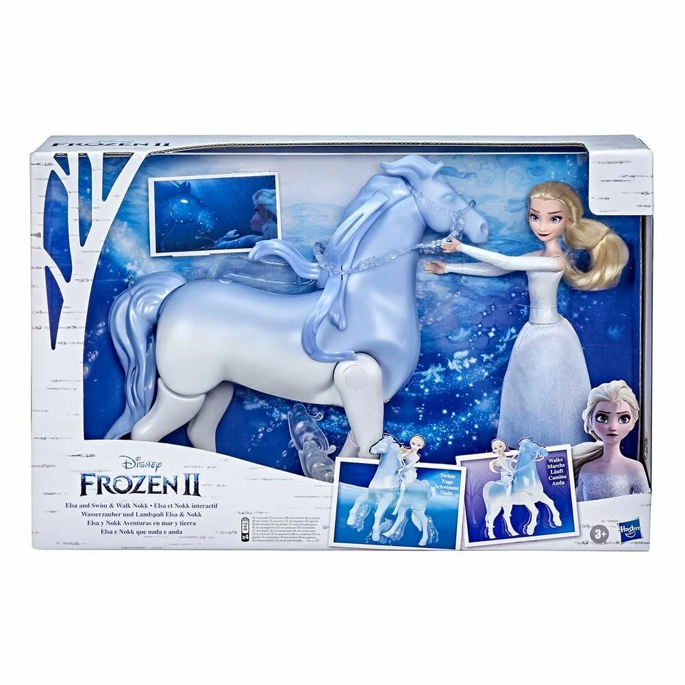 Hasbro LA REINE DES NEIGES - POUPEE ELSA 30 CM ET SON CHEVAL NOKK 23 CM INTERACTIF 4 Hasbro LA REINE DES NEIGES - POUPEE ELSA 30 CM ET SON CHEVAL NOKK 23 CM INTERACTIF – Image 4