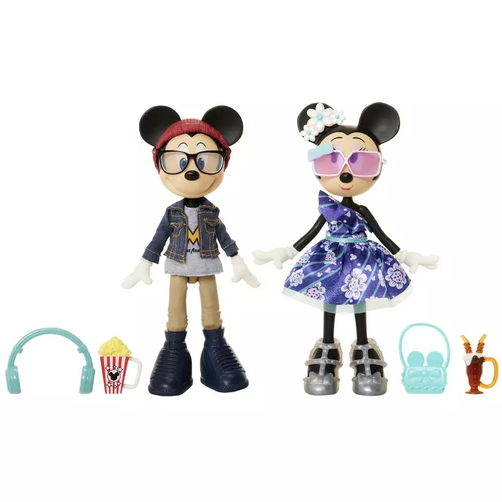 JAKKS PACIFIC PACK 2 POUPEES 23 CM - MICKEY ET MINNIE 5 JAKKS PACIFIC PACK 2 POUPEES 23 CM - MICKEY ET MINNIE – Image 5