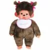 Bandai PELUCHE MONCHHICHI FILLE ROSE 45 CM
