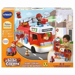 VTech SUPER CAMION CASERNE DE POMPIERS - TUT TUT COPAINS -Pas Cher JoueClub Magasin 441780c86d8247ac5c4a3c9fe148e298e8108248 02081690 03