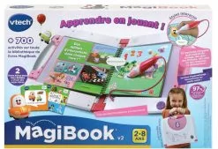 VTech LIVRE MAGIBOOK V2 STARTER PACK ROSE + LIVRE CORY BOLIDES ROSE -Pas Cher JoueClub Magasin 4652386473407c1a00a4294b573fe85c48e40980 04072122 04