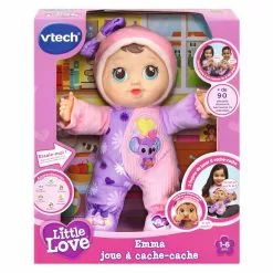 VTech POUPEE EMMA JOUE À CACHE-CACHE 32 CM - LITTLE LOVE -Pas Cher JoueClub Magasin 48840be5bdc6cde222e663be3304142c90079cfa 10040707 03