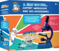 UPYAA COFFRET MICROSCOPE 50 EXPERIENCES AVEC HELLO MAESTRO