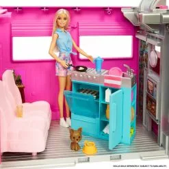 MATTEL MEGA CAMPING-CAR DE BARBIE -Pas Cher JoueClub Magasin 4b46f3072c1be0afcb30a50e2754157445b1534b 41004199 04