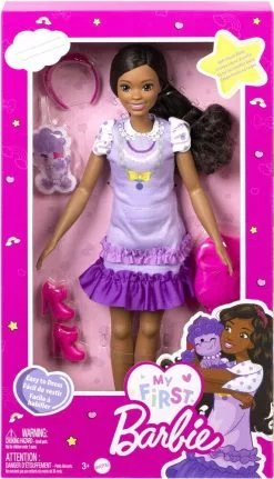 MATTEL BARBIE - MA PREMIERE BARBIE BRUNE - POUPEE BROOKLYN 35 CM -Pas Cher JoueClub Magasin 4ed036773c9f1a5b7638b9f1e284a9528332a154 41107675 05