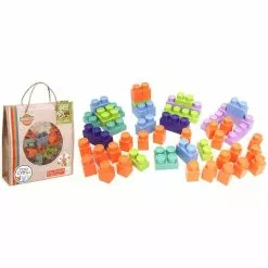 SIDJ SAC BRIQUES DE CONSTRUCTION 50 PIECES