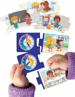 Educa Borras LES HEURES -Pas Cher JoueClub Magasin 50e669bdaba06302745680072b8f3e2f212bb863 41088608 03