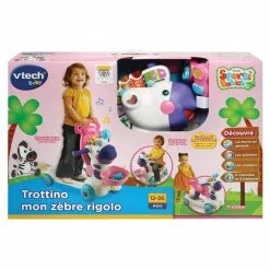 VTECH BABY - TROTTINO MON ZEBRE RIGOLO ROSE -Pas Cher JoueClub Magasin 50e8275ded12b81f08bfef85b746130e74e259d3 02029510 04