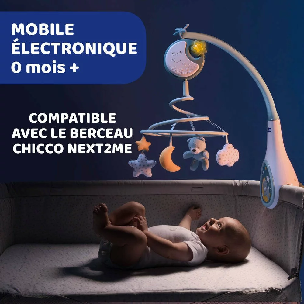 CHICCO MOBILE NEXT TO DREAMS BLEU 2 CHICCO MOBILE NEXT TO DREAMS BLEU – Image 2