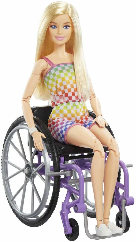 MATTEL BARBIE FAUTEUIL ROULANT BLONDE 3 MATTEL BARBIE FAUTEUIL ROULANT BLONDE – Image 3