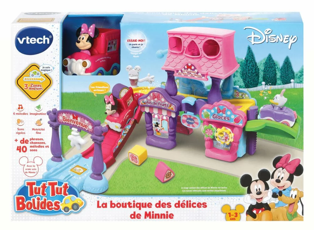 VTech TUT TUT BOLIDES - LA BOUTIQUE DES DELICES DE MINNIE 3 VTech TUT TUT BOLIDES - LA BOUTIQUE DES DELICES DE MINNIE – Image 3