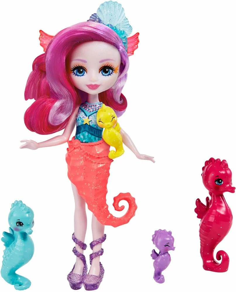 MATTEL ENCHANTIMALS MINI POUPEE -FAMILLE DE SEDDA HIPPOCAMPE 1 MATTEL ENCHANTIMALS MINI POUPEE -FAMILLE DE SEDDA HIPPOCAMPE