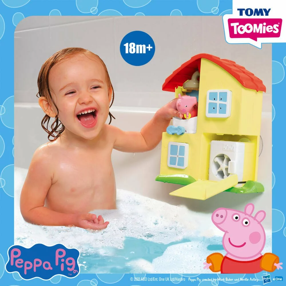 Tomy PEPPA PIG - PLAYSET DE BAIN MAISON DE PEPPA 5 Tomy PEPPA PIG - PLAYSET DE BAIN MAISON DE PEPPA – Image 5