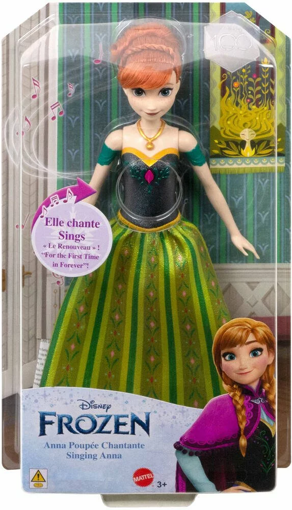 MATTEL DISNEY FROZEN - LA REINE DES NEIGES - ANNA POUPEE CHANTANTE 5 MATTEL DISNEY FROZEN - LA REINE DES NEIGES - ANNA POUPEE CHANTANTE â Image 5