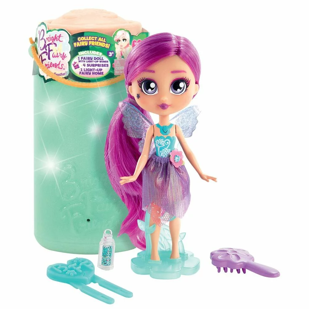 Funrise POUPEE BRIGHT FAIRY FRIENDS - FEE 17 CM DANS SA JARRE LUMINEUSE 2 Funrise POUPEE BRIGHT FAIRY FRIENDS - FEE 17 CM DANS SA JARRE LUMINEUSE – Image 2