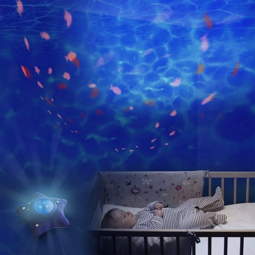 PABOBO KID'SLEEP AQUA DREAM OCEAN - PROJECTEUR VEILLEUSE MUSICALE ET LUMINEUSE ETOILE 4 PABOBO KID'SLEEP AQUA DREAM OCEAN - PROJECTEUR VEILLEUSE MUSICALE ET LUMINEUSE ETOILE – Image 4