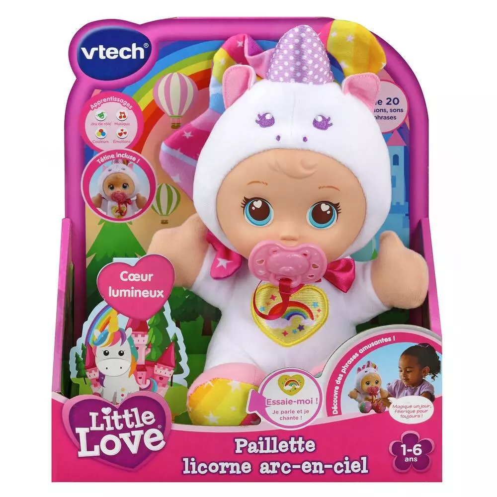 VTech LITTLE LOVE - POUPON P'TIT BÉBÉ DÉGUISÉ 30 CM 3 VTech LITTLE LOVE - POUPON P'TIT BÉBÉ DÉGUISÉ 30 CM – Image 3